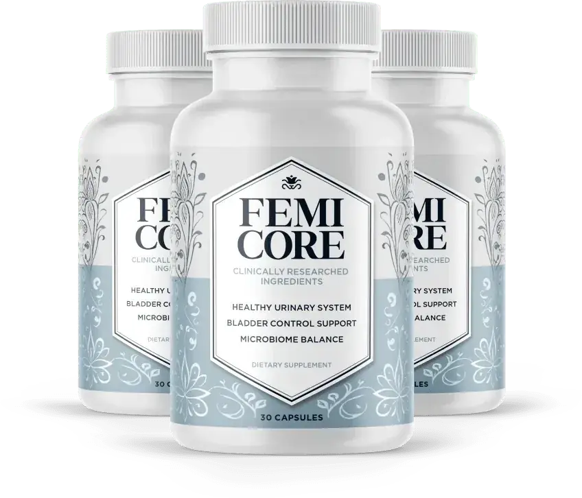 FemiCore three bottle package