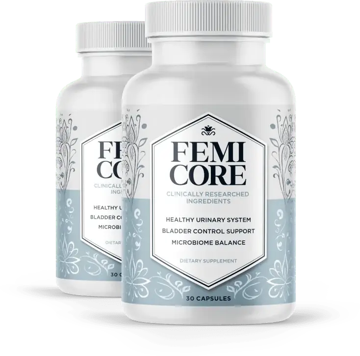 FemiCore bladder health and urinary support supplement bottle
